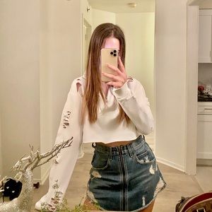 LF Emma + Sam Cropped Hoodie